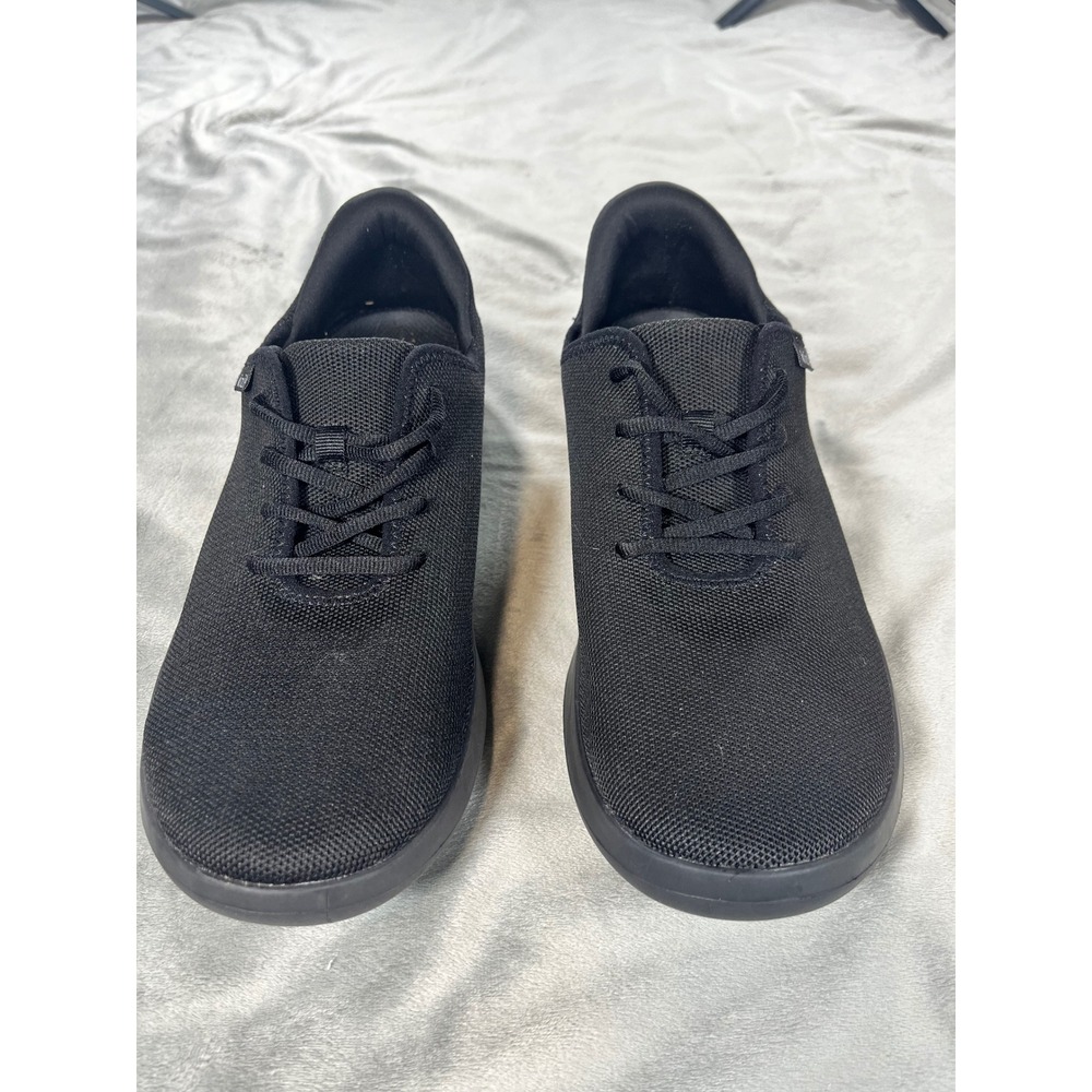 KIZIK MADRID ECO KNIT BLACK SNEAKERS SLIP ONS CASUAL SHOES MN SZ 11 WOMENS 12.5